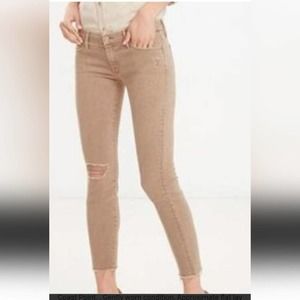 Mother Denim looker ankle fray jeans NWOT